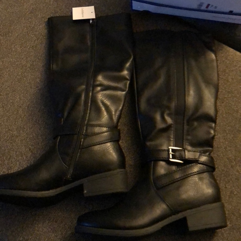 Croft and borrow black boots